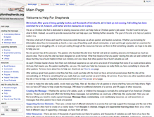 Tablet Screenshot of helpforshepherds.org